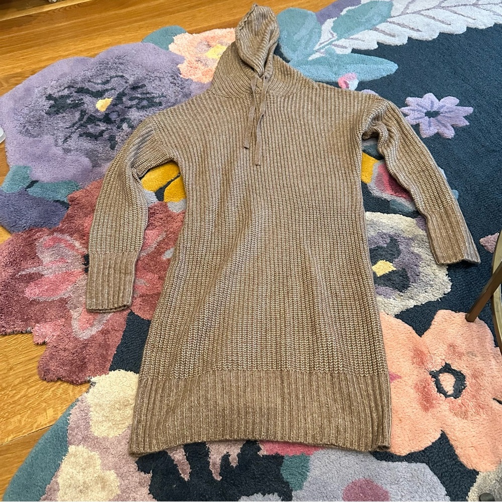 NWOT Jessica Simpson hooded sweater dress